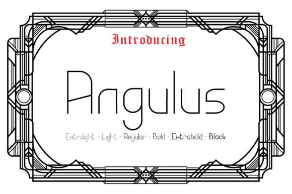Angulus: A Stylish Sans Serif for Modern Editorial Design