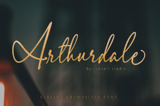 Arthurdale Font: Elevating Web Design with Elegant Script