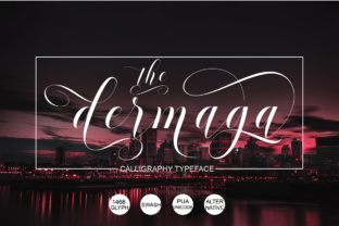 Dermaga: A Script Handwritten Font for Campaigns