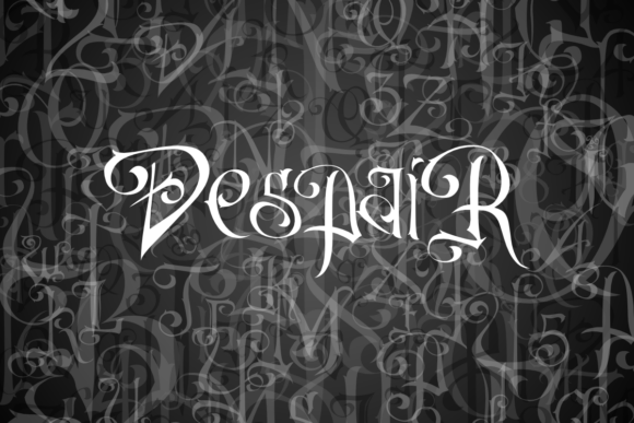 DespaiR: The Gothic Typeface for Bold Digital Campaigns