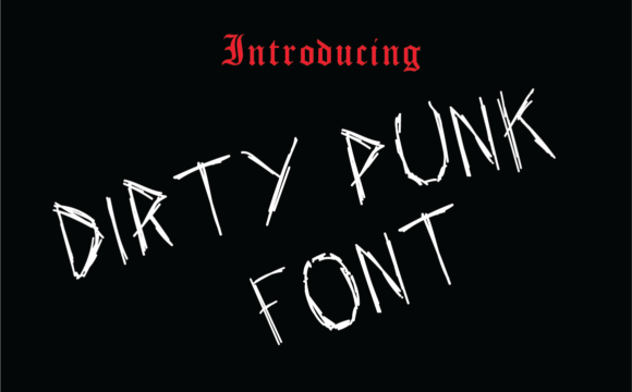 Dirty Punk: A Raw Sans Serif Font for Bold Campaigns
