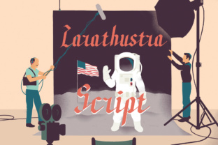 Elevate Editorial Design with Zarathustra Script Typeface