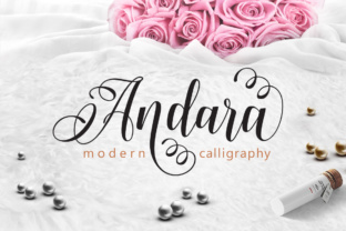 Elevate Your Brand Identity with Andara Calligraphy Fonts