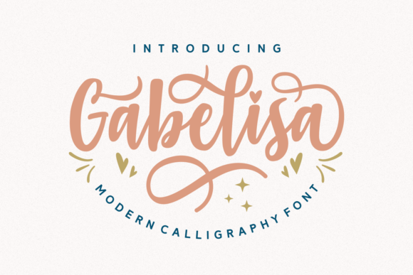 Gabelisa: The Luxurious Script Handwritten Font for Campaigns