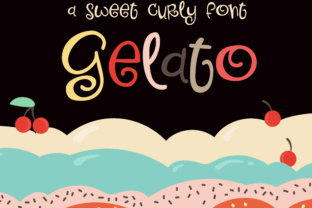 Gelato Font: A Whimsical Typeface for Stylish Brands