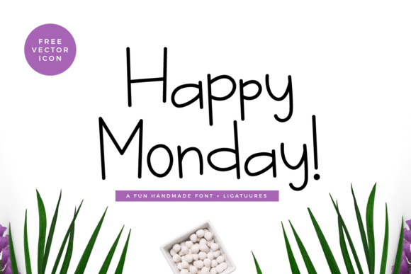 Happy Monday Font Review for Makers and Sellers