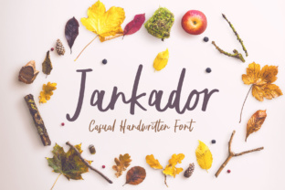 Jankador Font: Stylish Handwritten Typography for Web Design