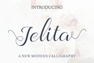 Jelita Font: The Elegant Script for Handmade Brands