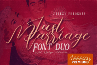 Just Marriage Font Review: Elevating Vintage Campaigns