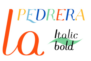 Launch Campaigns with Pedrera Italic Display Font
