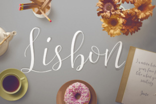 Lisbon: A Refined Calligraphy Font for Makers