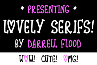 Lovely Serifs Font Review: A Quirky Typeface for Branding