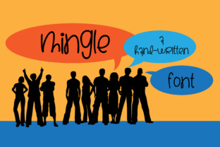 Mingle: A Casual Handwritten Font for Editorial Design