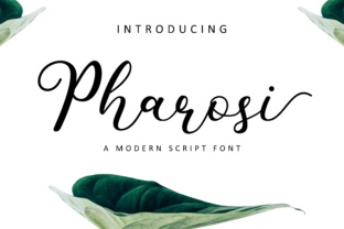 Pharosi Font Review: Elevating Handmade Brands with Modern Script