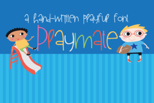 Playmate: A Whimsical Handwritten Font for Youthful Brands