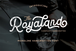 Royaland: The Vintage Script Font for Handmade Brands