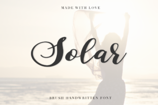 Solar: The Perfect Script Handwritten Font for Crafters