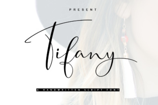 Tifany: A Modern Calligraphy Font for Makers