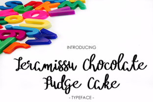 Tiramisu Chocolate Fudge Cake: A Bold Script for Modern Design