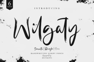Wilgaty: The Script Handwritten Font for Polished Branding